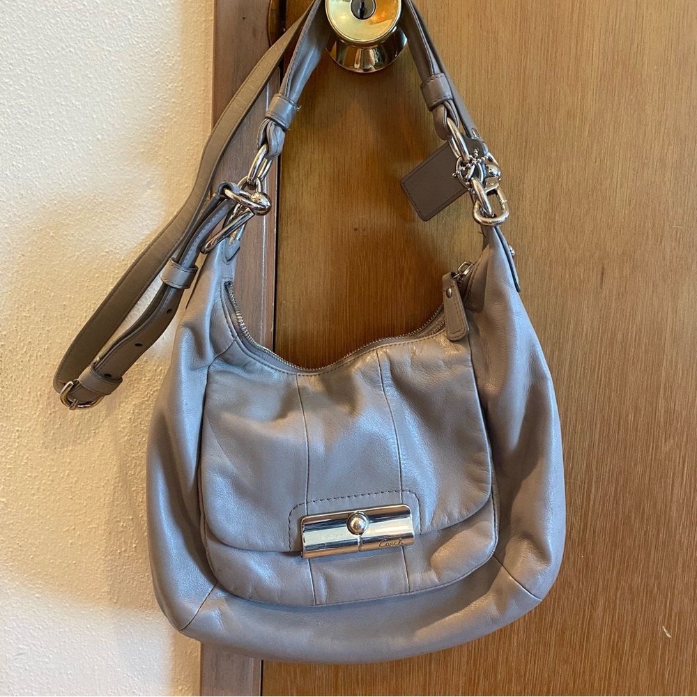 Vintage COACH handbag gray